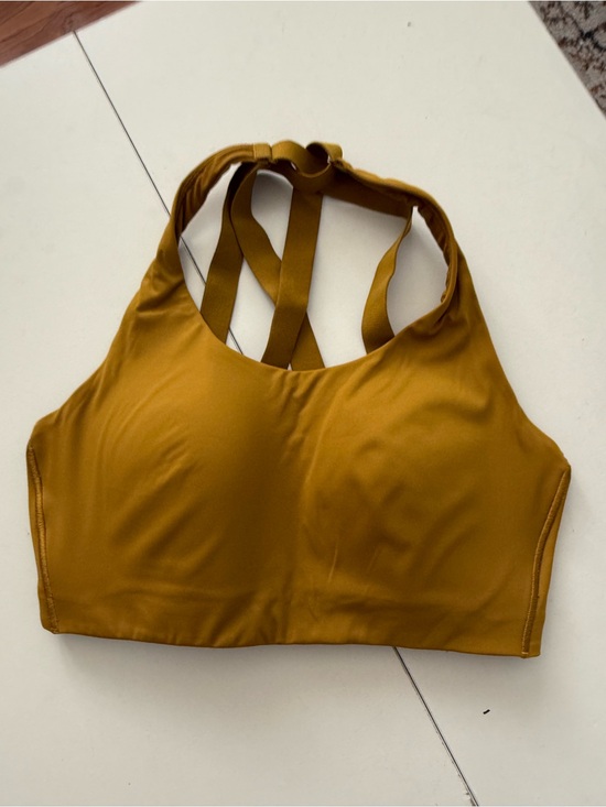 lululemon athletica Other - Lululemon High Support Sports Bra Yellow Mustard Gold Size 32D New Without Tags!